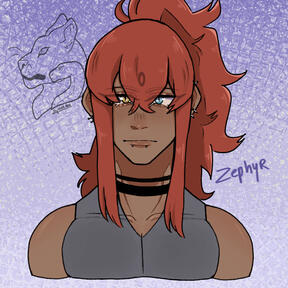 Zephyr Bust