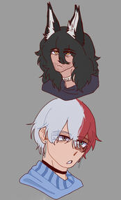 Aizawa and Todoroki